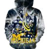 Chicago Bears 3D Hoodie