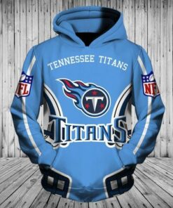 Men / Women Tennessee Titans 3D Hoodie, Tennessee Titans Hoodie, NFL Tennessee Titans Apparel V1