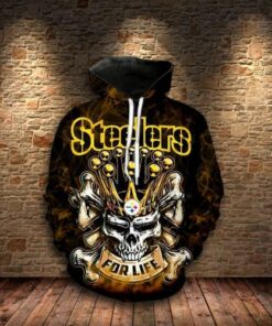 Men / Women Pittsburgh Steelers 3D Hoodie, Pittsburgh Steelers Hoodie, NFL Pittsburgh Steelers Apparel V13