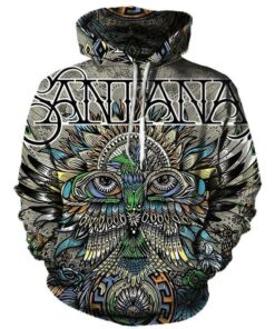 Santana – 3D Hoodie, Zip-Up, Sweatshirt, T-Shirt