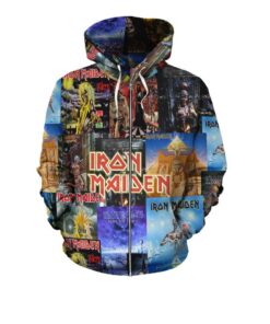 Iron Maiden 3D Hoodie I1D1