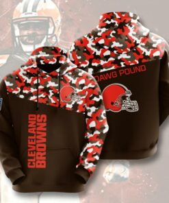 Cleveland Browns 3D Hoodie