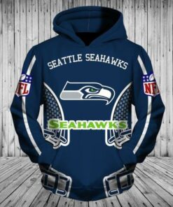 Men / Women Seattle Seahawks 3D Hoodie, Seattle Seahawks Hoodie, NFL Seattle Seahawks Apparel V3