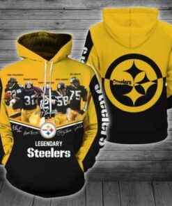 Men / Women Pittsburgh Steelers 3D Hoodie, Legendary Steelers All Over Print Hoodie