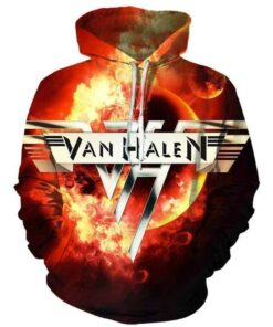 Van Halen – 3D Hoodie, Zip-Up, Sweatshirt, T-Shirt