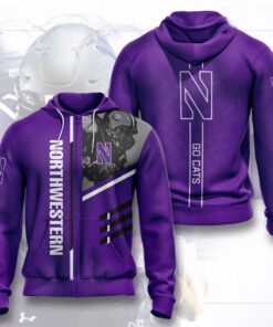 Northwestern Wildcats Zip-Up Hoodie