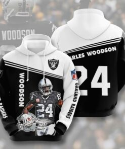 Oakland Raiders and Charles Woodson fans Hoodie