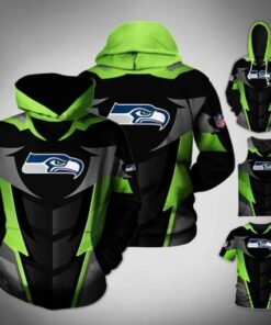 Seattle Seahawks 3d Printed Hoodie