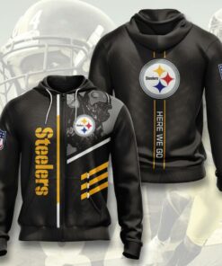 Pittsburgh Steelers Zip-Up Hoodie