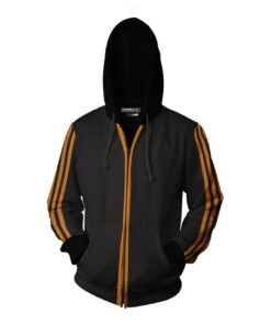 Kingsman: The Golden Circle Eggsy Unwin Cosplay Zip Up Hoodie Jacket TN48027