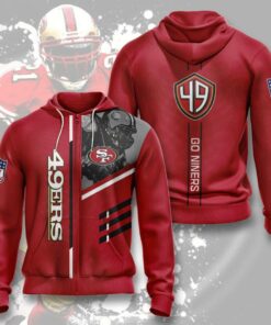 San Francisco 49Ers Zip-Up Hoodie