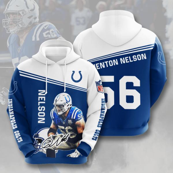 Indianapolis Colts and Quenton Nelson fans Hoodie