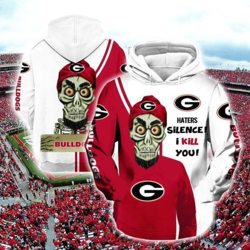 Achmed Georgia Bulldogs Haters I Kill You 3d Printed Hoodie 3d