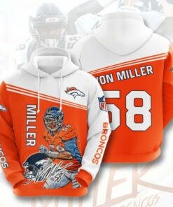 Denver Broncos?and Von Miller?fans Hoodie