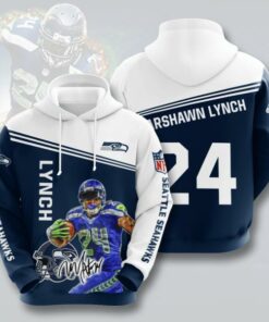 Seattle Seahawks and Marshawn Lynch fans Hoodie