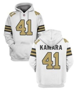 Kamara 41 New Orleans Saints Nfl 3d Printed Hoodie 3d