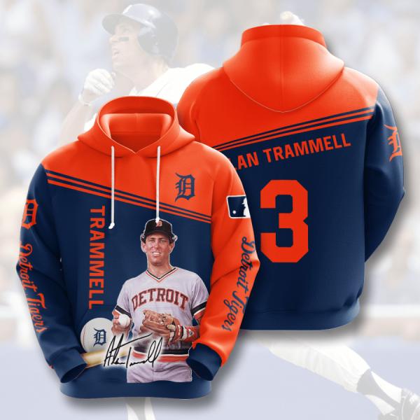 Detroit Tigers and Alan Trammell fans Hoodie
