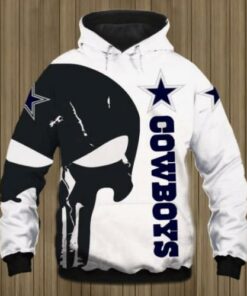 Dallas Cowboys Skull For Cowboys Fans Hoodie 3d Printed Hoodie 3d