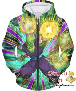 Dragon Ball Z Strategic Combat Piccolo Zip Up Hoodie