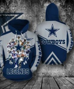 Dallas Cowboys Legends 3d Printed Hoodie