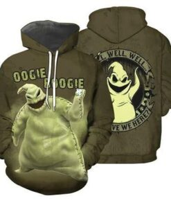 Oogie Boogie Well What Have We Here Nightmare Before Christmas 3d All Over Printed Hoodie