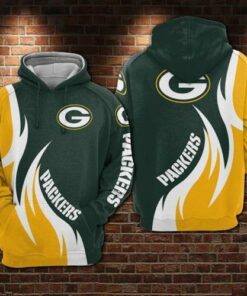 Green Bay Packers Nfl Lover 3d Printed Hoodie