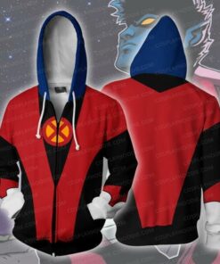 MARVEL COMICS – X-Men Nightcrawler Cosplay Hoodie