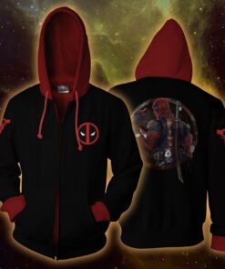 Deadpool Zip Up Hoodie Jacket TN47487