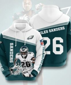 Philadelphia Eagles and Miles Sanders?fans Hoodie