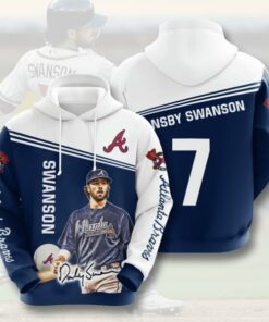 Atlanta Braves and Dansby Swanson fans Hoodie
