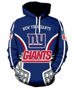 Officially Licensed N.F.L.New York Giants Trendy Pullover Team Hoodies