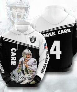 Oakland Raiders and Derek Carr fans Hoodie