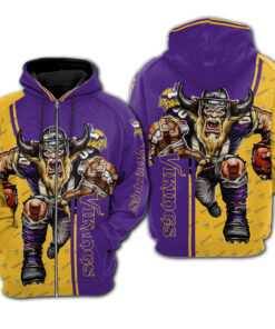 Official N.F.L.Minnesota Vikings Pullover Hoodies