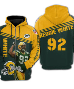 Green Bay Packers and Reggie White fans Hoodie