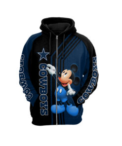 Dallas Cowboys Mickey Mouse NEW Full All Over Print K1239 Hoodie