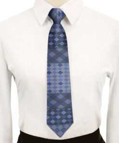 Minimalistic Argyle Seamless Cravat