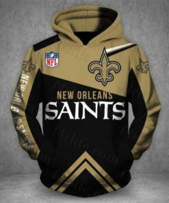 Men / Women New Orleans Saints 3D Hoodie, New Orleans Saints Hoodie, NFL New Orleans Saints Apparel V3