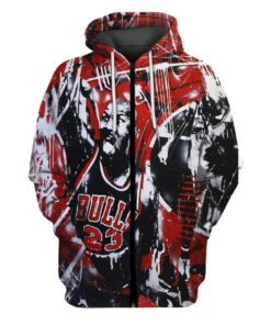 Michael Jordan – 3D Hoodie, Zip-Up, Sweatshirt