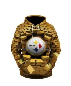 Men / Women Pittsburgh Steelers 3D Hoodie, Pittsburgh Steelers Hoodie, NFL Pittsburgh Steelers Apparel V5