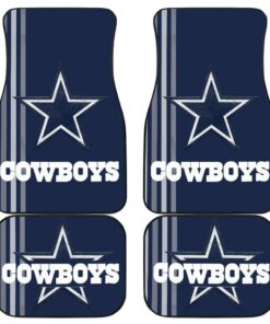 Dallas Cowboys Logo Blue Car Floor Mats Amazing Gift H053020