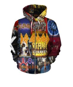 Def Leppard 3D Hoodie I1D1