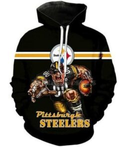 Men / Women Pittsburgh Steelers 3D Hoodie, Pittsburgh Steelers Hoodie, NFL Pittsburgh Steelers Apparel V1