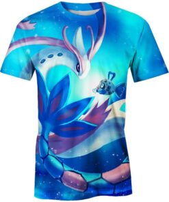 Milotic and Feebas 3D Tee, Hoodie, Zip up, Sweatshirt