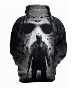 Men / Women Jason Voorhees ? Friday the 13th Horror Movies 3D Hoodie, Horror Movies Hoodie