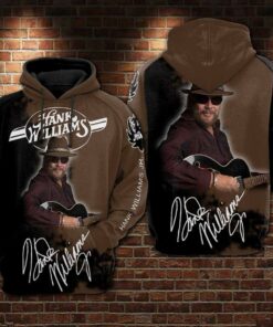 Hank Williams Jr. 3D Hoodie Raglan Sleeve I1D1