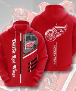 Detroit Red Wings 3D Hoodie