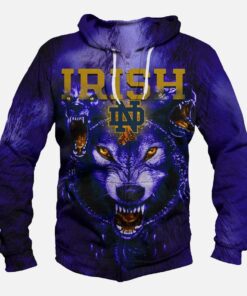 Notre Dame Fighting Irish Shirt, Hoodie, Zip up #3