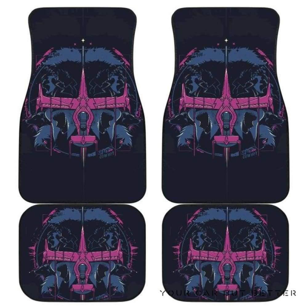 Cheshire Cat Alice In Wonderland Fat Face Car Floor Mats 191017