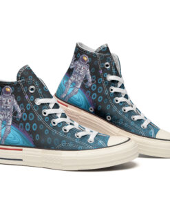 Astronaut High Top Canvas Shoes Special Edition
