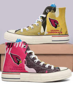 Arizona Cardinals High Top Canvas Shoes Special Edition